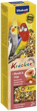 Храна за средни папагали - Vitakraft - 2бр Крекер с плодове