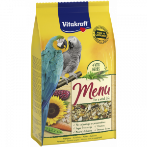 Храна за големи папагали - 1кг Vitakraft Premium Menu