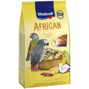Основна ежедневна храна за големи папагали - 750г Vitakraft African