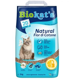 Biokat's Cotton Blossom - ароматизирана котешка тоалетна