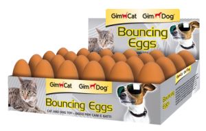 Gimcat® GimDog® Bouncing Eggs Играчка за котка и куче - подскачащо яйце 1 бр.