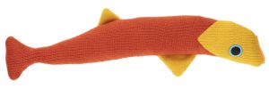 Gimcat® FISH BOX Играчка за котка - шумоляща плюшена риба с котешка трева 1 бр.