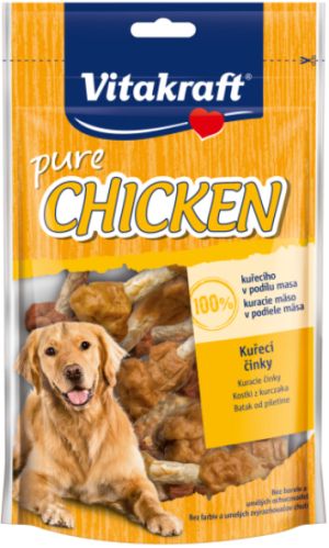 Vitakraft ® Pure CHICKEN - Гирички от пилешко месо, 100% пилешко месо в месното съдържание