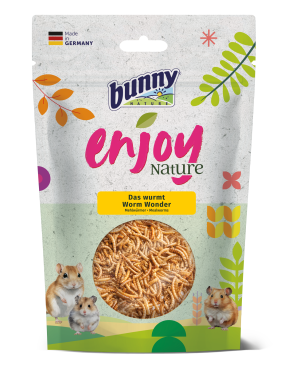 Bunny Nature Worm Wonder - Брашнени червеи 60 г - Mealworms 60 g